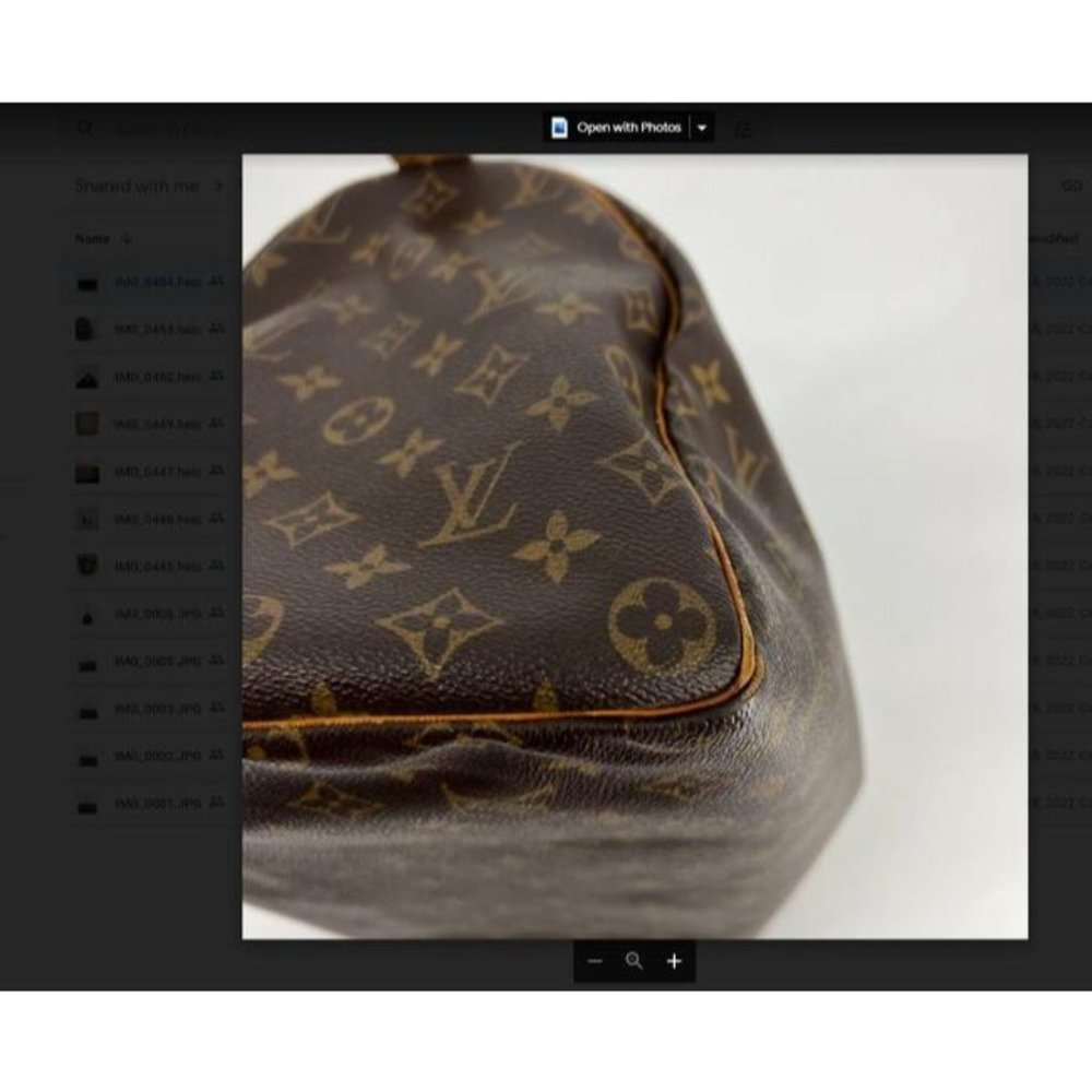 AUTHENTIC Louis Vuitton Speedy 40 w lock - Picture 5 of 10